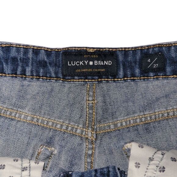 Lucky Brand Women's Blue Denim Shorts - Picture 3 of 5